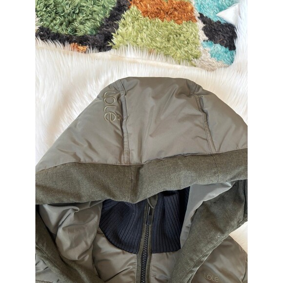 Lole Olive Green Puffer Jacket - Picture 3 of 11